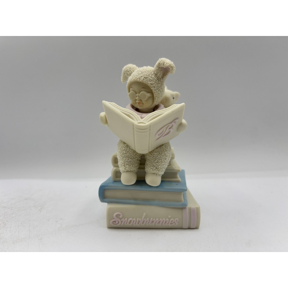 Dept 56 1997 Stories for Snowbunnies & B is for Bunny 26290 Musical Figurine